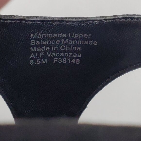 ALFANI Step N Flex Black T-Strap Wedge Sandals 5.5M - Picture 9 of 10